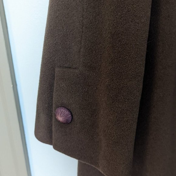 Vintage Brown Pea Coat - Picture 6 of 13